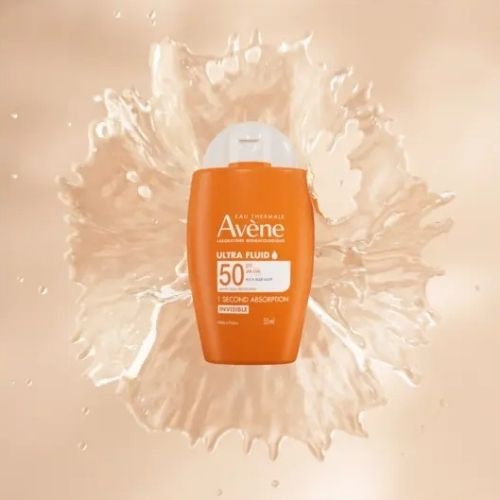 Avène ULTRA FLUID INVISIBLE SPF50 hydratuje citlivú pleť až 4 hodiny