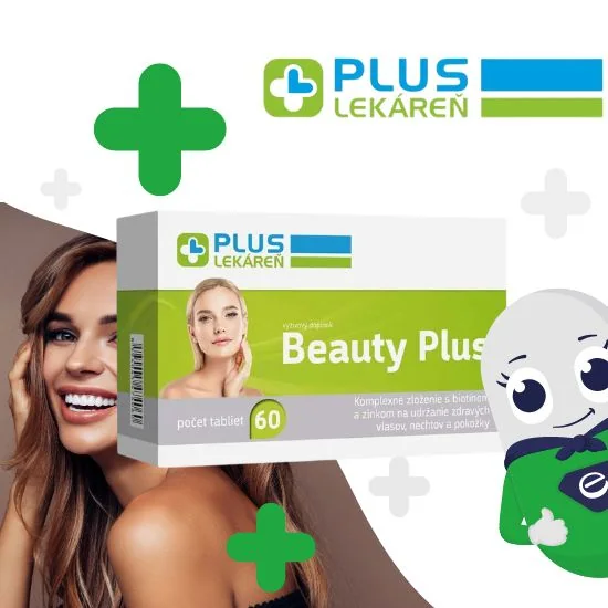 Beauty plus - doplnok pre krásu od značky Plus lekáreň a jeho výhody