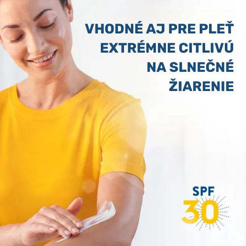 Daylong Cetaphil Sun ochrana vhodná aj pre pleť extrémne citlivú na slnečné žiarenie - s SPF 30