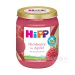 HiPP Príkrm BIO Jablko a maliny ovocný (od ukončeného 4.-6.m) 160g