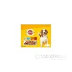 Mars PEDIGREE kapsička dog ADULT Multipack kura&jahňa&hydina&hovädzie v želé 12x100g