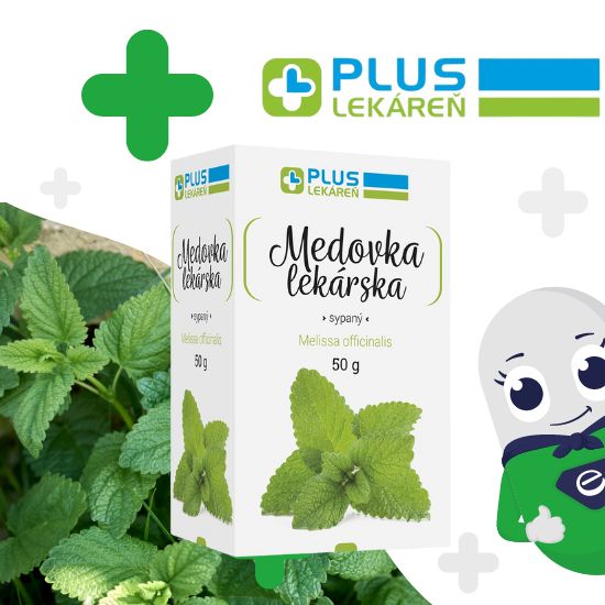 PLUS LEKÁREŇ Medovka lekárska - sypaný čaj 50 g