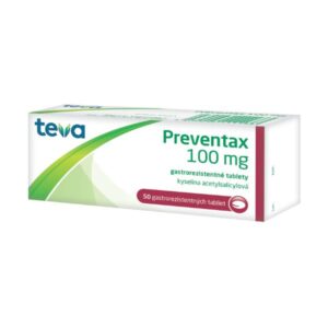 Preventax 100 mg balenie 50 tabliet