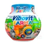 Vibovit+ FARMA želé multivitamíny s ovocnou príchuťou (inovácia 2024) 200g