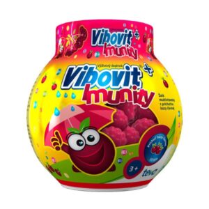 Vibovit + IMUNITY želé s príchuťou bazy čiernej pre deti