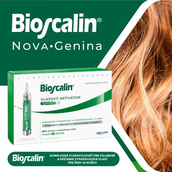 Vlasový aktivátor Bioscalin® je inovatívna lokálna kúra a vítaná súčasť rodiny produktov Bioscalin