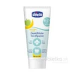 Chicco detská zubná pasta bez fluóru Jablko-banán 6-24m, 50ml