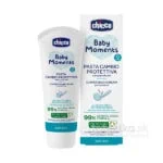 Chicco krém na detský zadoček prírodný, neparfumovaný Baby Moments 100ml