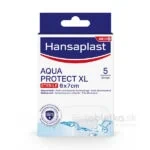 Hansaplast AQUA PROTECT XL Sterile náplast, 6x7cm, 5ks