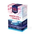 IQ MAG HORČÍK 375mg + Vitamín B6 60cps