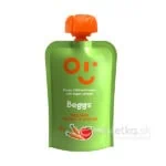 Beggs BIO príkrm Mrkva a jablká 4m+, 120g