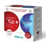 Biomin VITAMIN K2 SOLO 60cps + Imuno Protect 60cps zadarmo