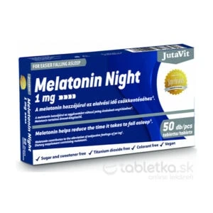 JutaVit Melatonín Night 1mg 50 tabliet