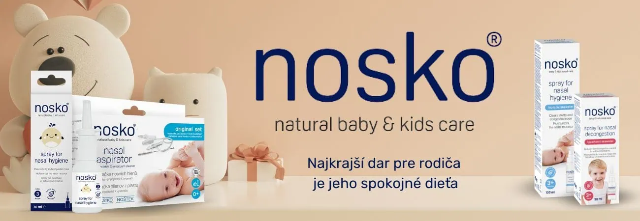 Nosko - Najkrajší dar pre rodiča je jeho spokojné dieťa