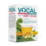 Vocal HOT DRINK prášok na prípravu nápoja s príchuťou medu a citrónu 10 vrecúšok