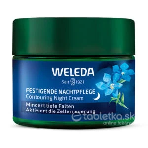 WELEDA Liftingový nočný krém modrý horec a plesnivec alpínsky 40ml