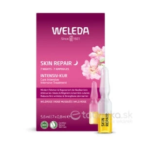 WELEDA Skin Repair 7 dňová intenzívna kúra divoká ruža, ampuly 7×0,8ml