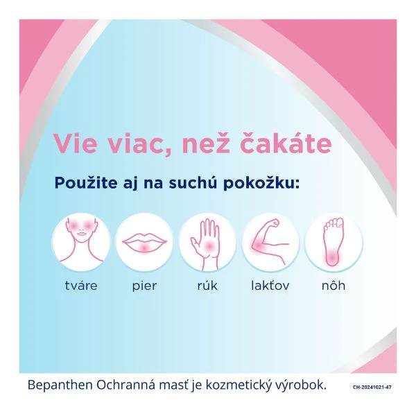 Bepanthen ochranná masť dokáže viac, než čakáte