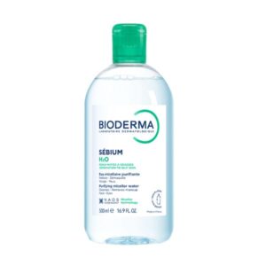 BIODERMA Sébium H2O micelárna voda v novom obale so smarahdovo zeleným vrchnákom
