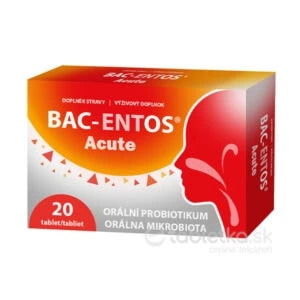 BAC-ENTOS Acute 20 rozpustných tabliet