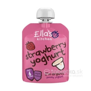 Ella’s Kitchen BIO Jahody s jogurtom 6m+, 90g