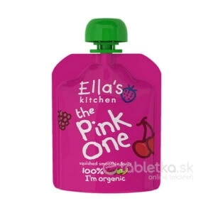 Ella’s Kitchen BIO Pink One pyré s rebarborou 6m+, 90g