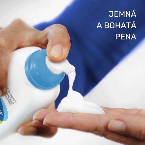 Cetaphil jemná čistiaca pena je jemná a bohatá na vitamíny aj iné živiny