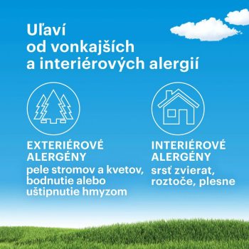 Claritine na vonkajsie aj interierove alergie