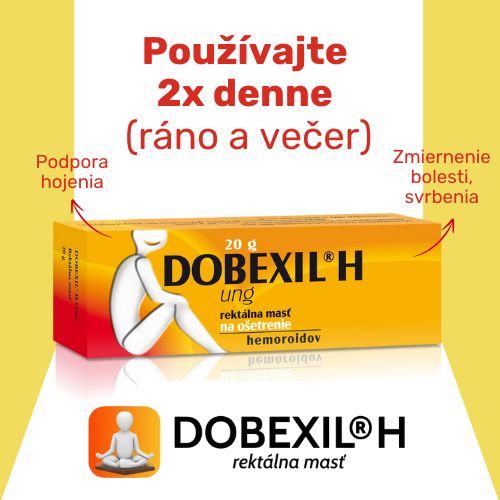 Používajte masť Dobexil H správne!