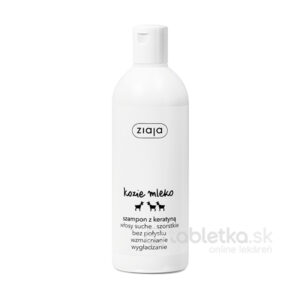 Ziaja posilňujúci šampón s keratínom z kozieho mlieka 400ml
