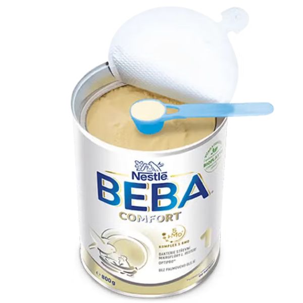Ako nakŕmiť dieťa výživou BEBA COMFORT 1 HM-O