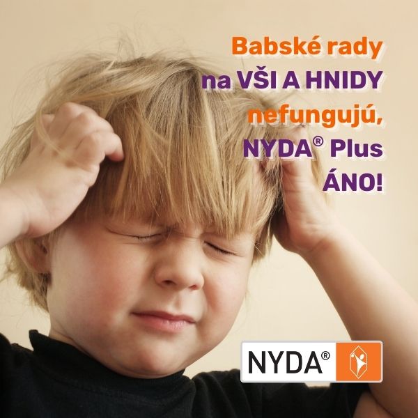 Babské rady na vši a hnidy nefungujú, roztok NYDA plus áno