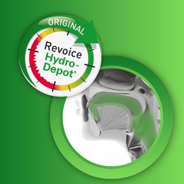 GeloRevoice - špeciálne vyvinuté pastilky na hrdlo s hydrogélovým komplexom