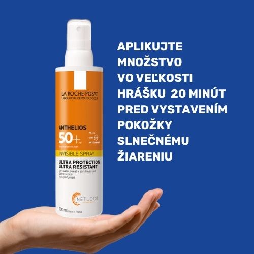 Používajte ultraľahký sprej Anthelios Invisible správne