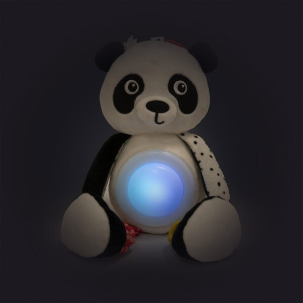 Canpol Babies senzorická hračka BabiesBoo s melódiami a projektorom panda pre deti