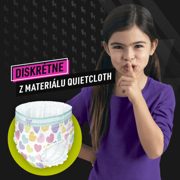 diskrétne z materilau quietcloth