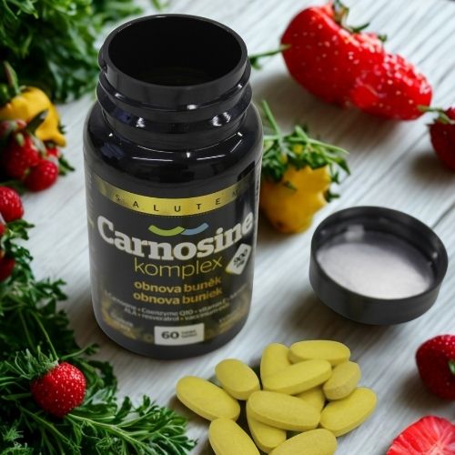 Carnosine komplex - premyslená kombinácia karnozínu , ďalších antioxidantov a iných funkčných látok