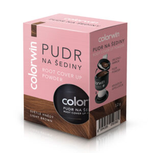 Colorwin púder na šediny a objem Svetlo hnedá 3,2g