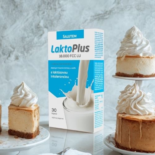 Výživový doplnok LaktoPlus pre lepšie trávenie laktózy u osôb s jej intoleranciou