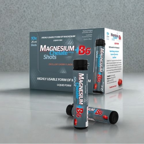 MAGNESIUM Chelate 375 mg + B6 Cherry SALUTEM - doplnok pri zvýšenej fyzickej alebo psychickej záťaži