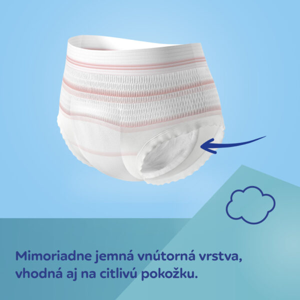 Mimoriadne jemná vnútorna vrstva vhodná na citlivú pokožku