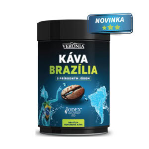 Coffee VERONIA Brazília s prírodným jódom 225g