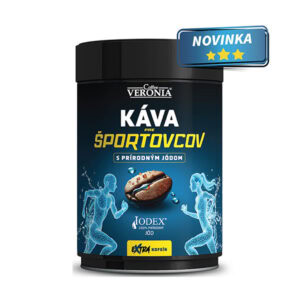 Coffee VERONIA bezkofeínová káva pre športovcov s jódom 225g