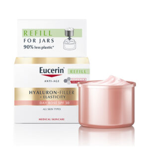 Eucerin HYALURON-FILLER+ELASTICITY Rose SPF30 denný krém, náhradná náplň 50ml