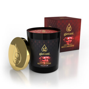 Giovani parfumovaná sviečka RED CASHMERE