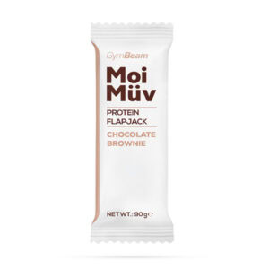 GymBeam MoiMüv PROTEIN FLAPJACK príchuť Čokoládové brownie 90g