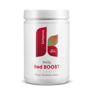 Kompava Daily Red BOOST prášok Ibištek s červeným pomarančom 280g