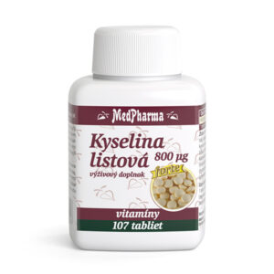 MedPharma KYSELINA LISTOVÁ 800mcg 107 tabliet