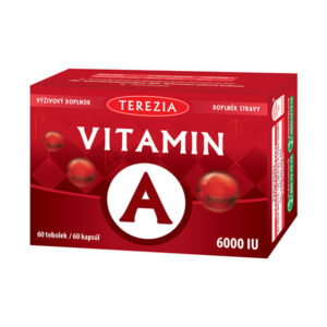 TEREZIA Vitamín A 6000IU 60 kapsúl