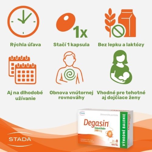 Prečo si Degasin kapsuly zamilujete?